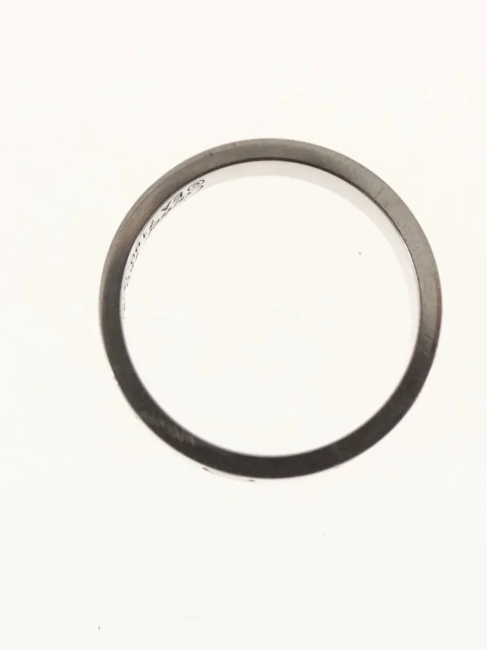 CARTIER Mini Love Ring 18K Gold(750) Silver Auth 162882SM